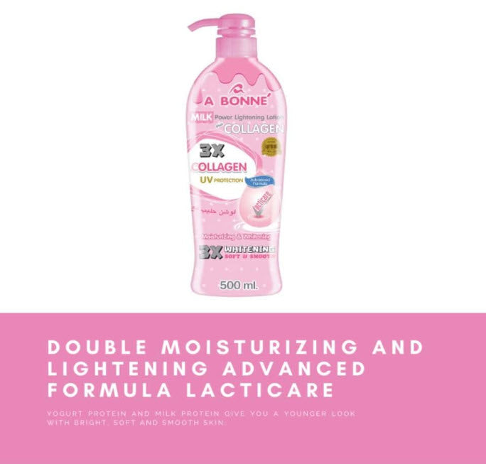 A Bonne Milk Power Lightening Lotion w/ Collagen 500ml