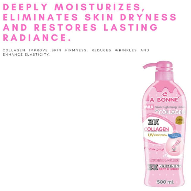 A Bonne Milk Power Lightening Lotion w/ Collagen 500ml