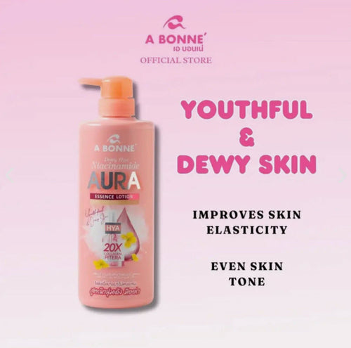 A Bonne Aura Essence Lotion Dewy Hya Niacinamide 500ml