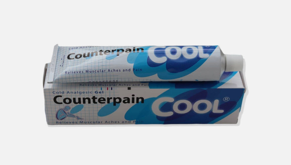 CounterPain Cool Gel for Massage and Relaxation, Sports Activity 120G