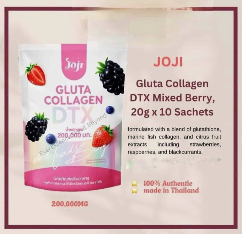 Joji Gluta Collagen DTX Mixed Berry