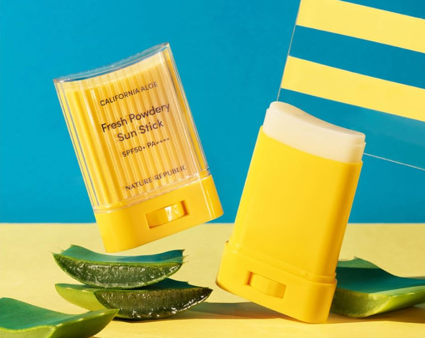 Nature Republic California Aloe Fresh Powdery Sun Stick