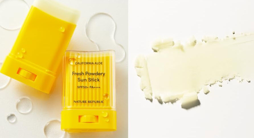 Nature Republic California Aloe Fresh Powdery Sun Stick