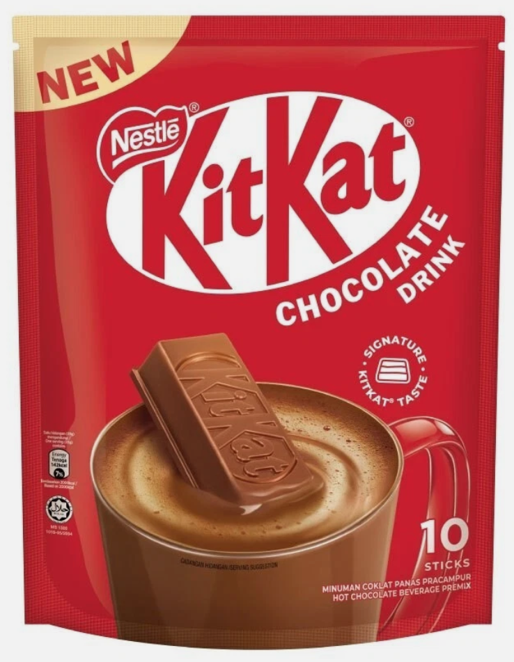 Nestle KitKat Chocolate Drink 10 Sticks