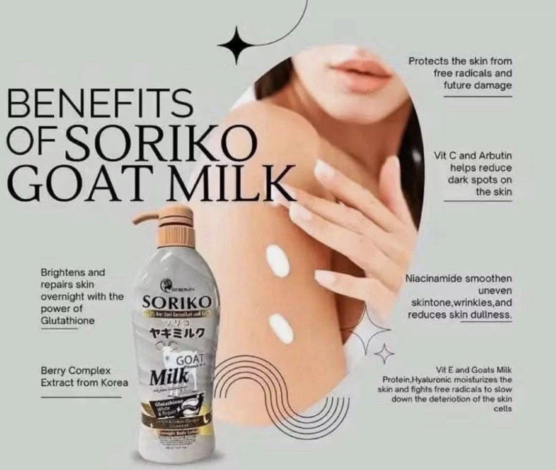 So Beauty Soriko Goat Milk Overnight Body Lotion 500ml