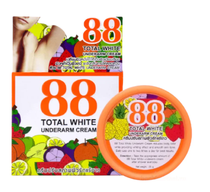 88 Total White Underarm Cream 35g