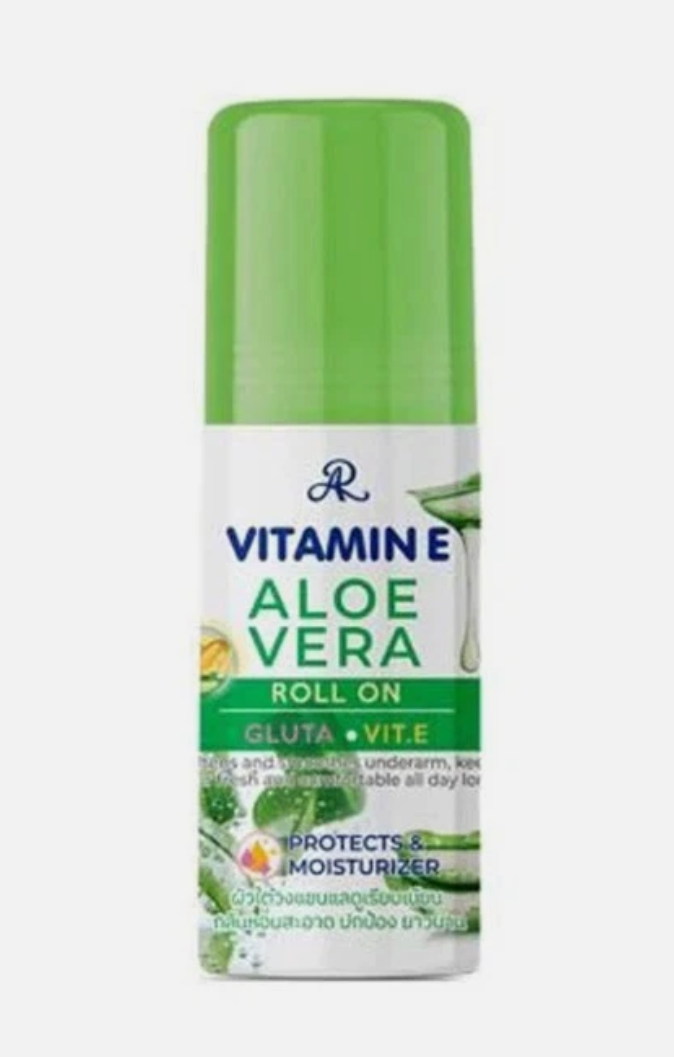 AR Vitamin E Aloe Vera Roll-On w/ Gluta & Vitamin E 60ml