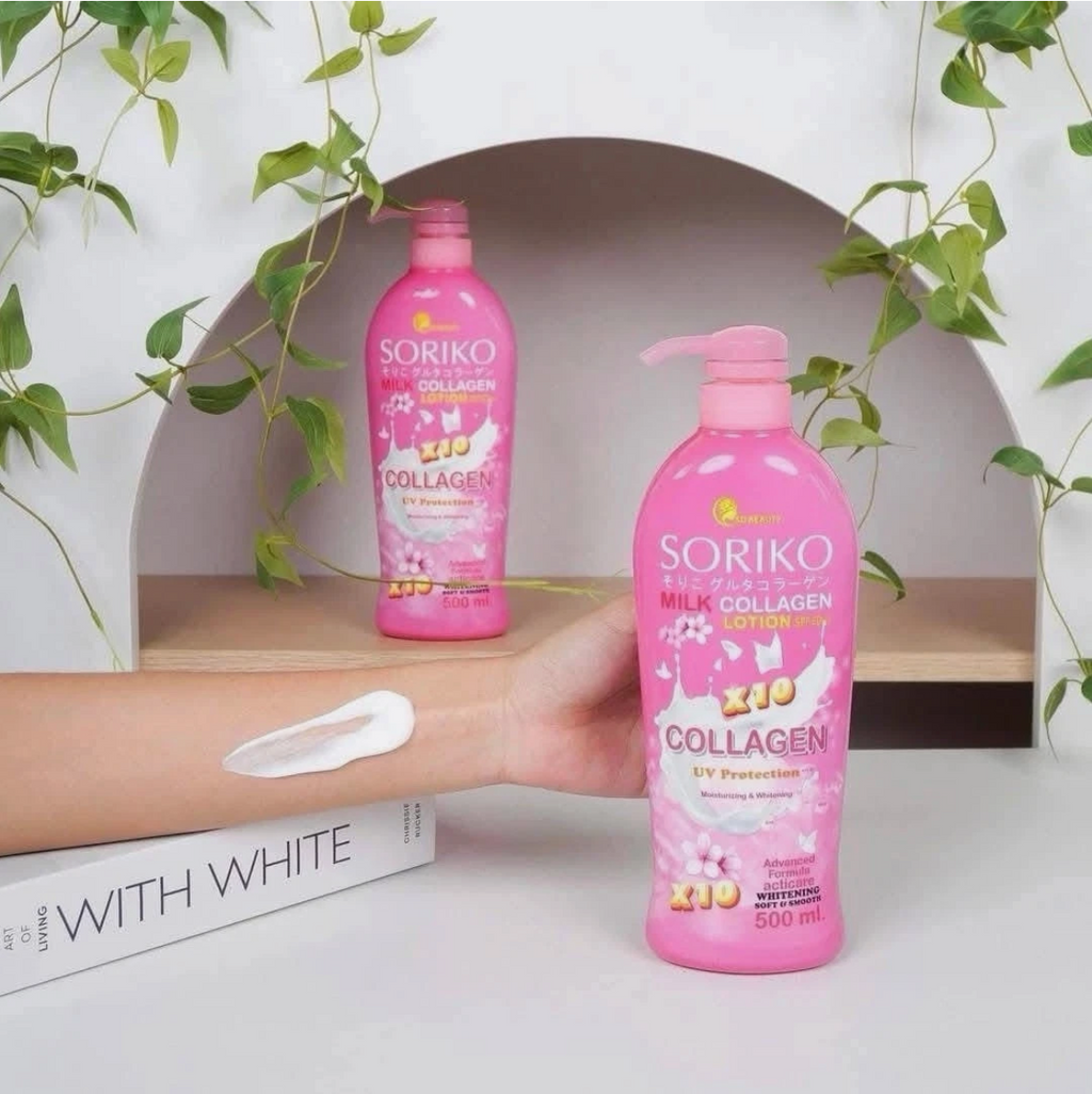 So Beauty Soriko Milk Collagen Body Lotion w/ SPF 50 PA+++ 500ml