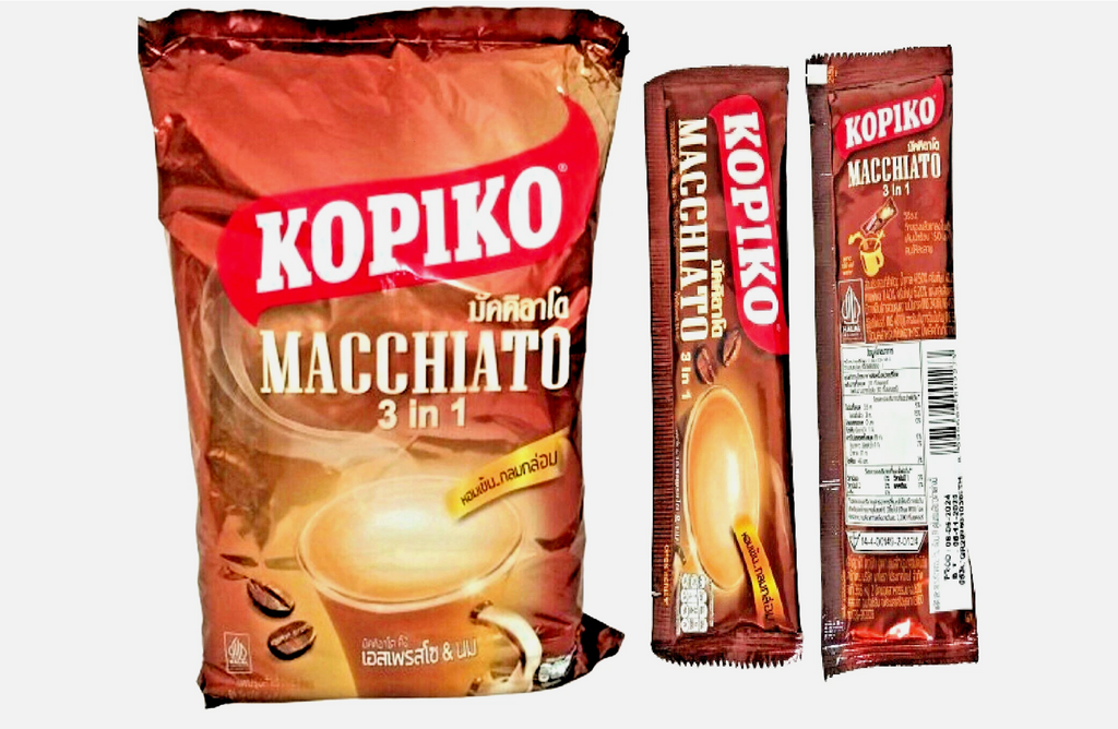 Kopiko Macchiato 3in1 Instant Coffee Mix 20 Packets/Bag