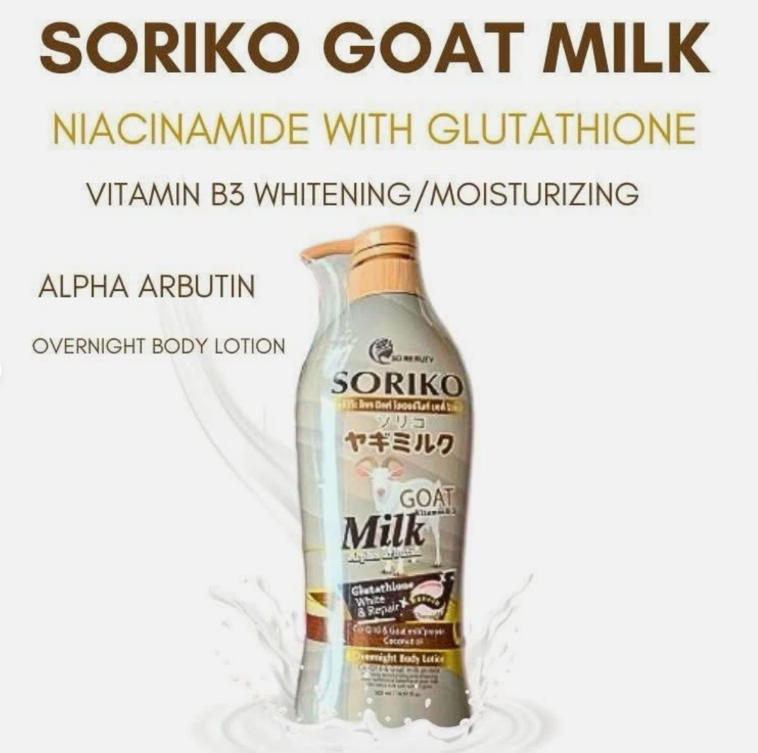 So Beauty Soriko Goat Milk Overnight Body Lotion 500ml
