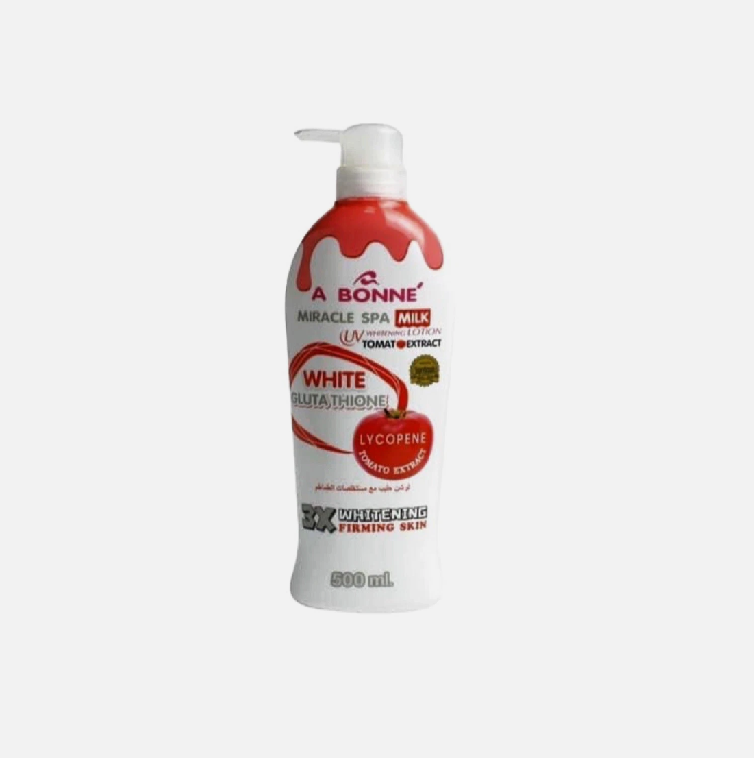 A Bonne Miracle Spa Milk UV Whitening Lotion w/ LYCOPENE 500ml